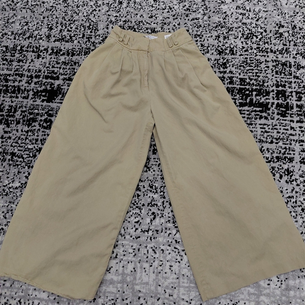 & Other Stories LA Atelier Size 0 Wide Leg Pleated Trousers Great Condition - Picture 14 of 16